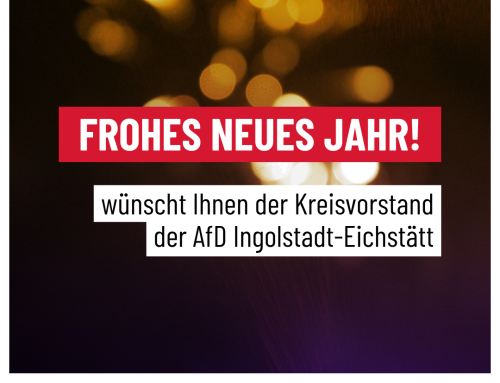 Frohes neues Jahr!